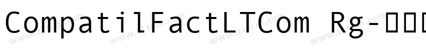 CompatilFactLTCom Rg字体转换